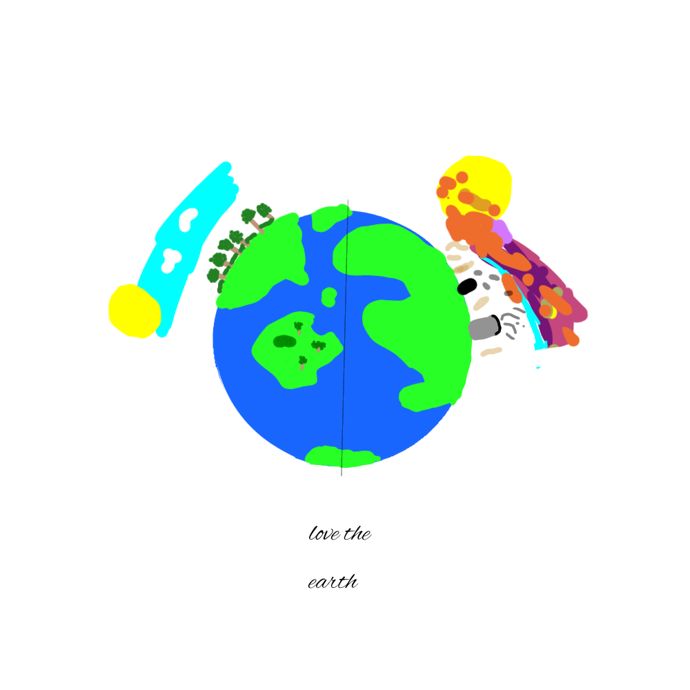 save the earth - ibisPaint