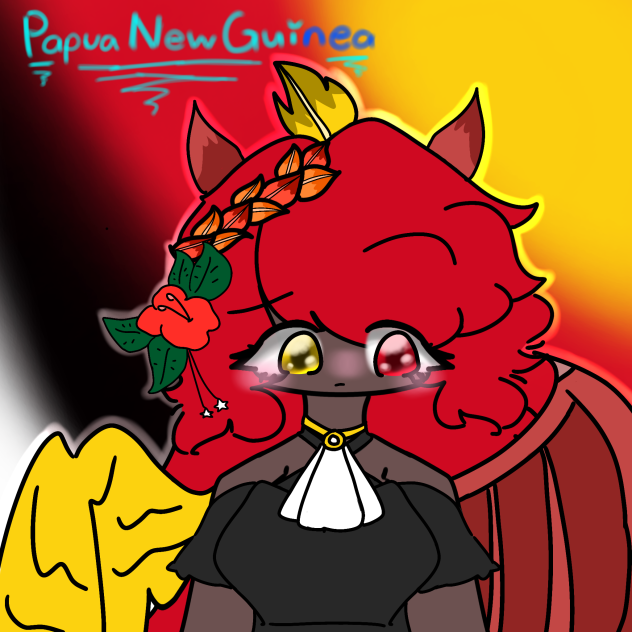 Papua New Guinea Countryhumans (remake!)