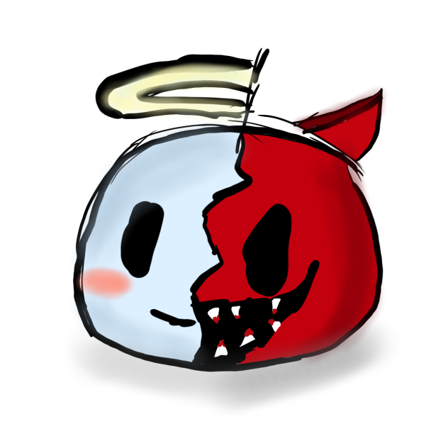 Evil and angle - ibisPaint