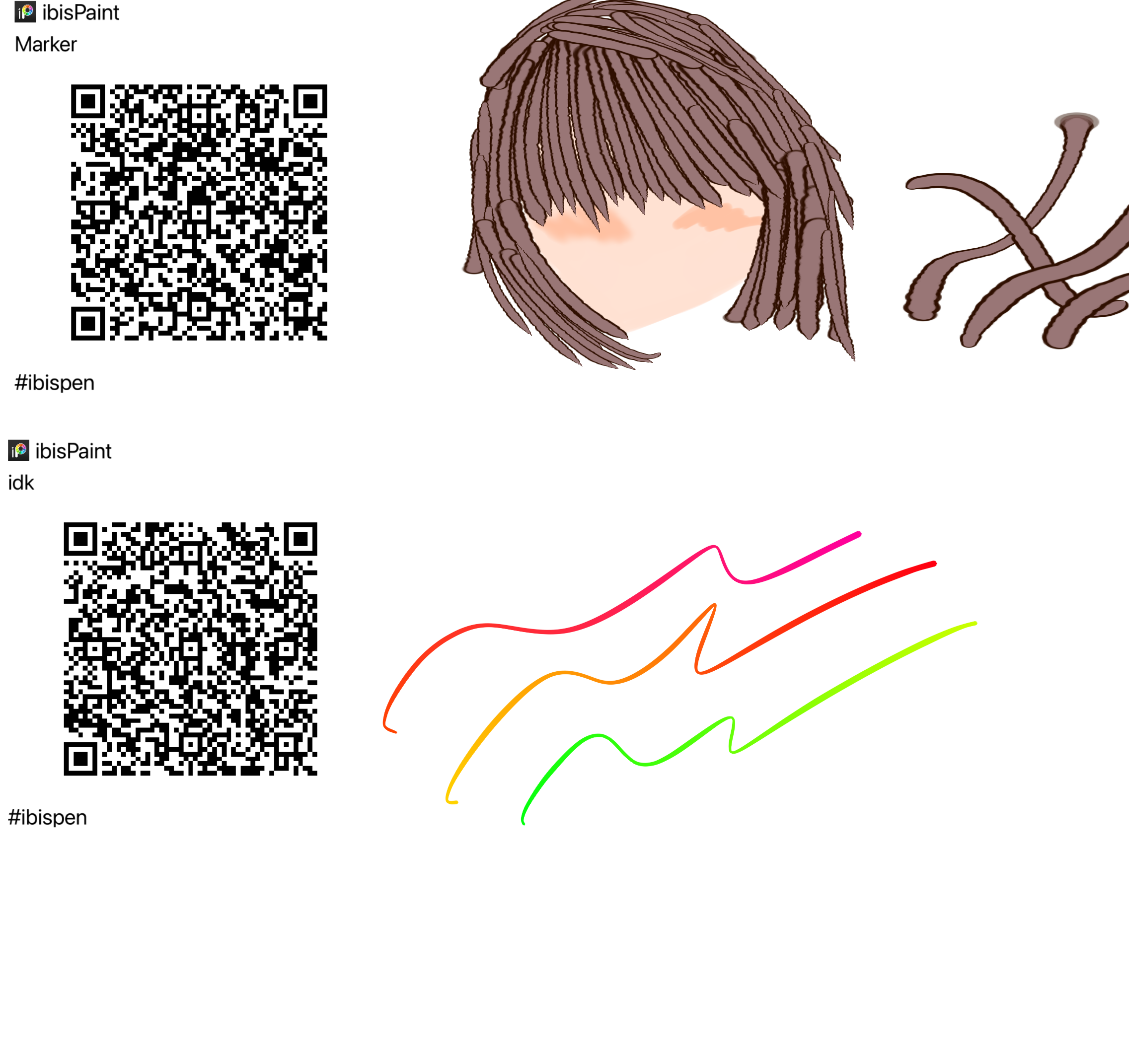 Set brush - ibisPaint