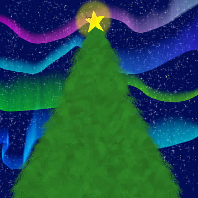 Christmas tree ornament colab