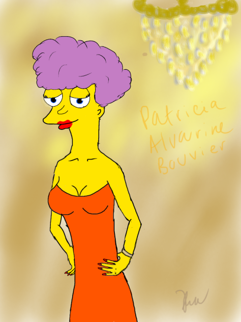 Patricia at the party