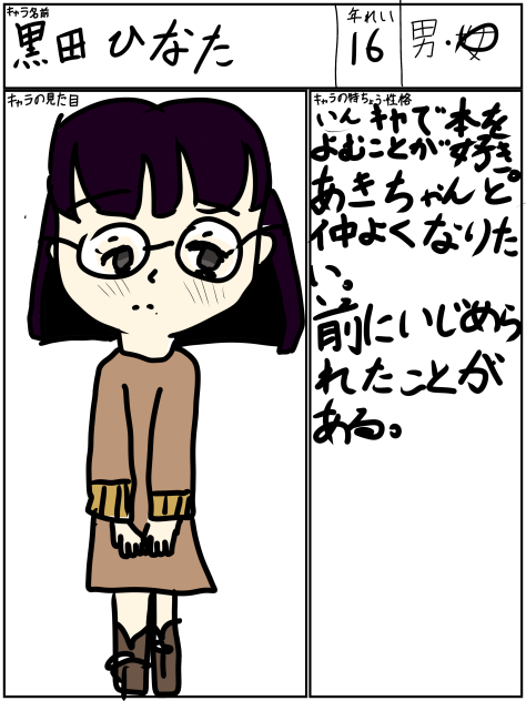 はーい！描きました！