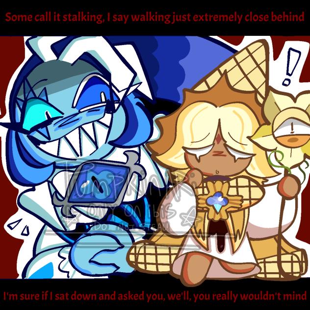 Not stalking...Just walking 🔷️