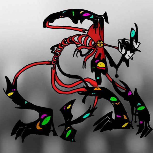 Half abstract Gangle