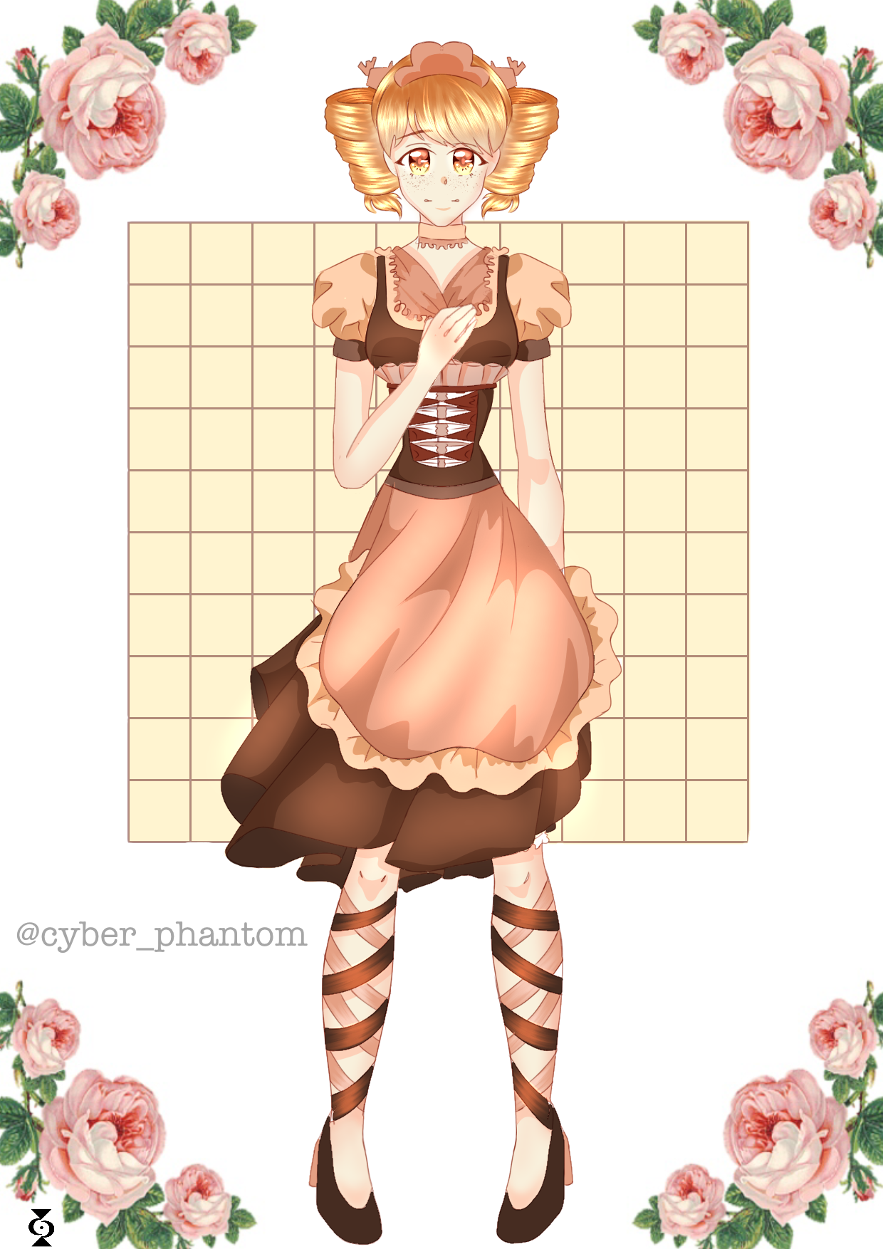 pastry girl! 🥺🍰 - ibisPaint