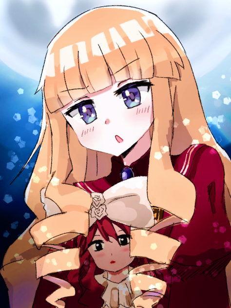 今日も月が綺麗なのですね