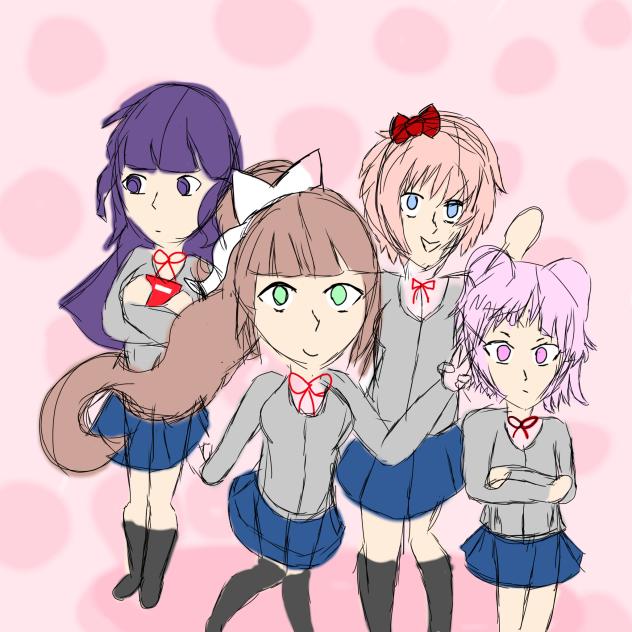 ddlc girls!