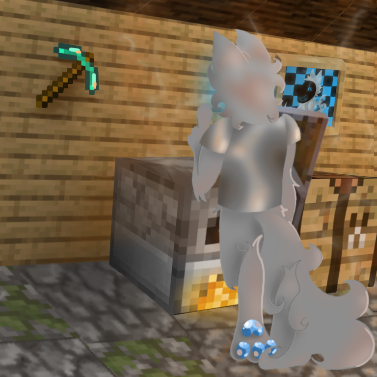 Minecraft commission - ibisPaint
