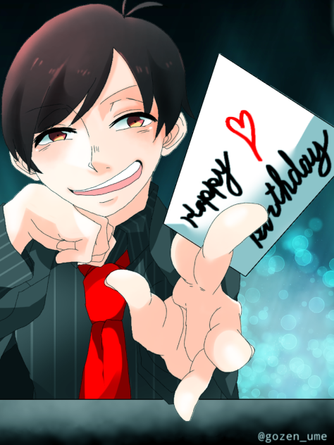誕生日絵