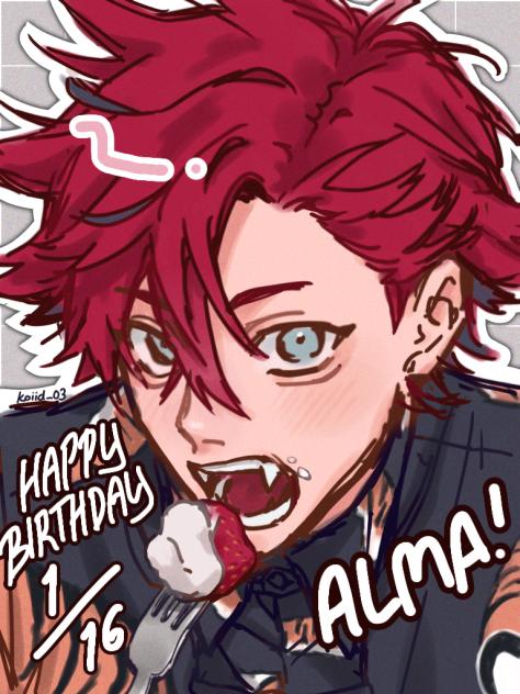 Happy birthday Alma