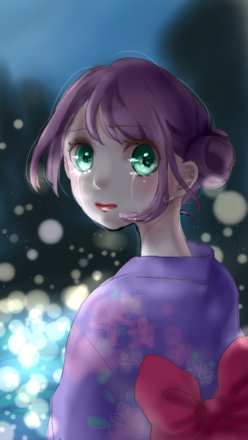 浴衣×蛍