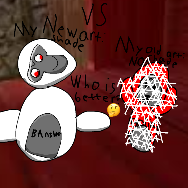 New VS Old Gorilla Tag Art