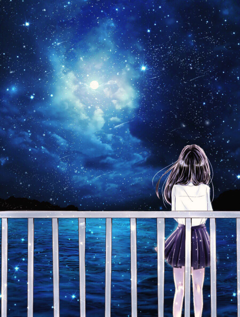 同じ星空の下で