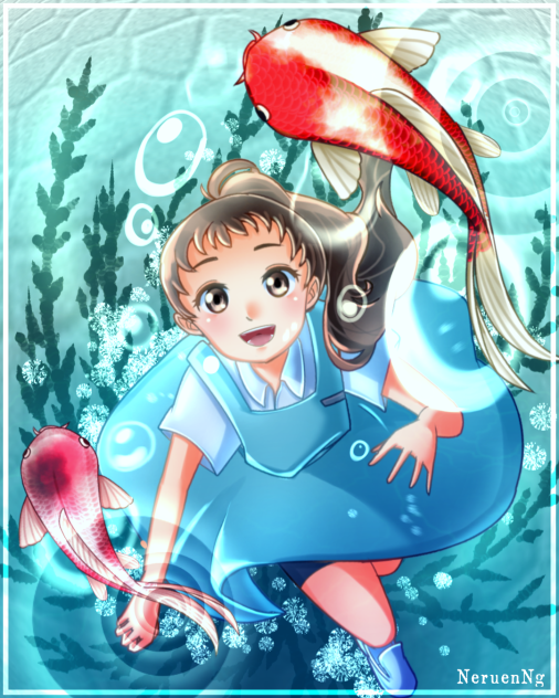 Malaysian Student Underwater