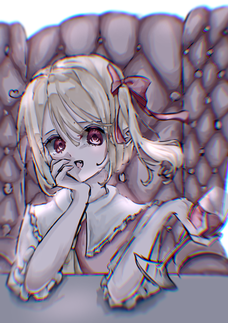 「人間って飲み物の形でしか見たことないの」