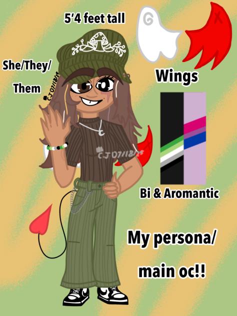 My persona full body and colored