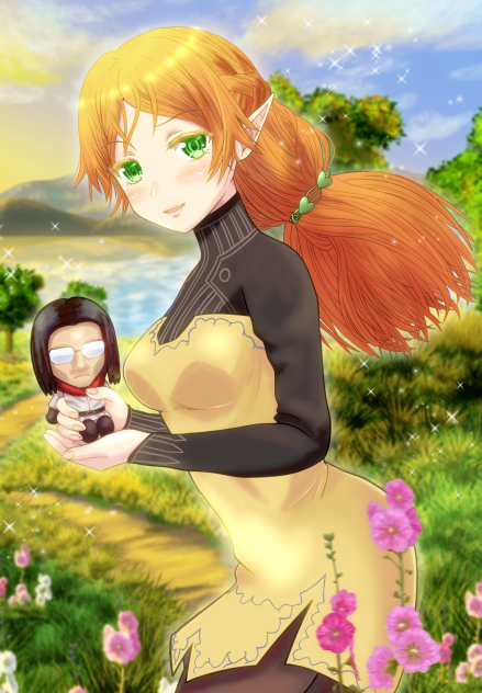 ツンデレエルフとミニおじさん