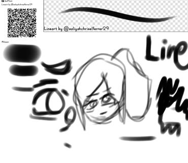 Lineart Brush @aaliyahh