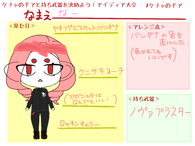 ケチャケチャ ibisPaint