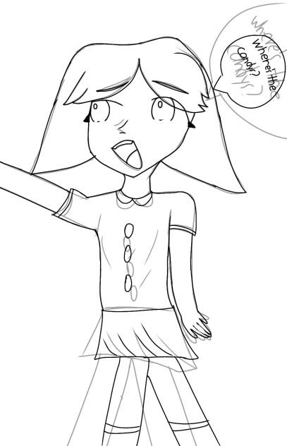 this is why i hate strangers😒lineart