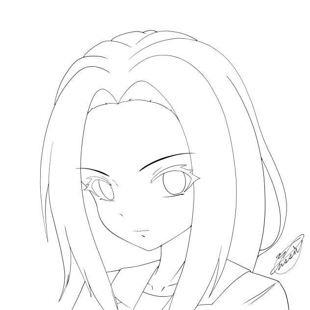 プレゼントしたアイコン線画その3
