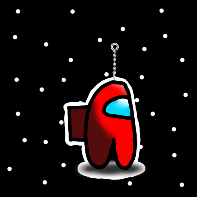 Among us Keychain