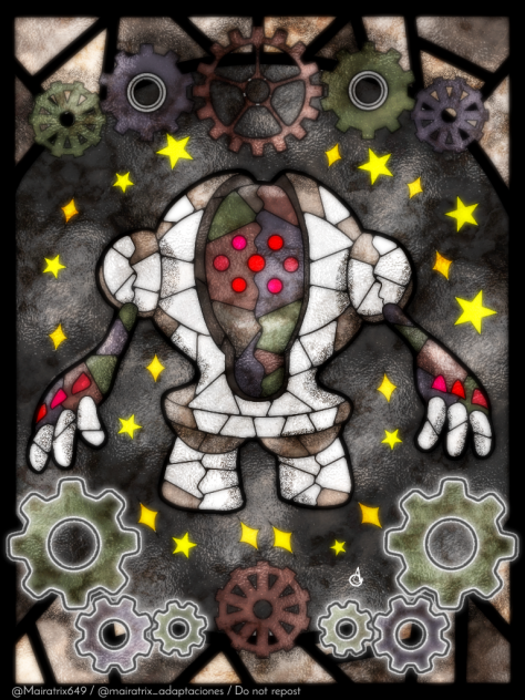 Registeel レジスチル (Stained Glass Version)