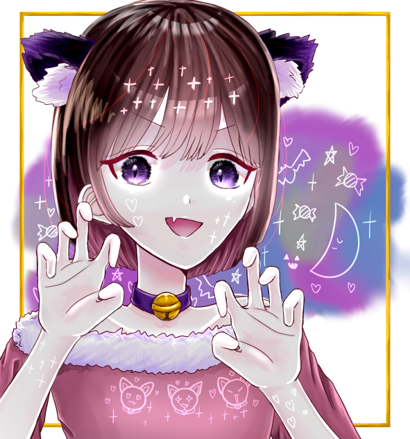 💜😼