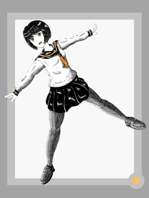 セーラー服の女の子