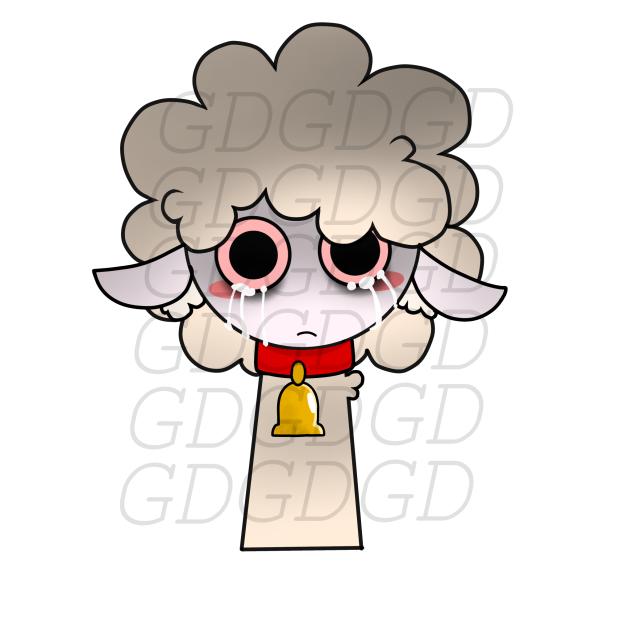 Grace the sheep (DARK)