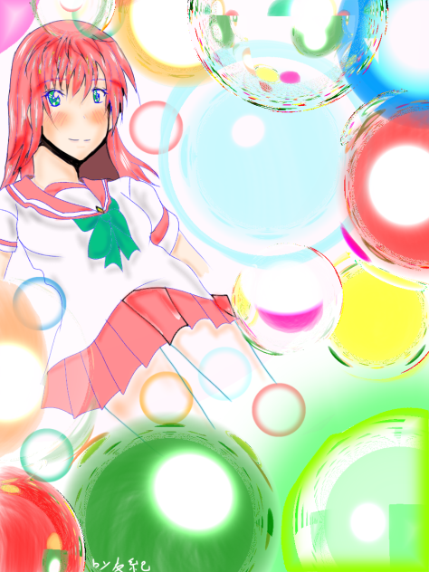 泡のように!