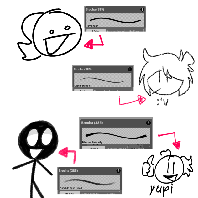 Probando pinceles (1)