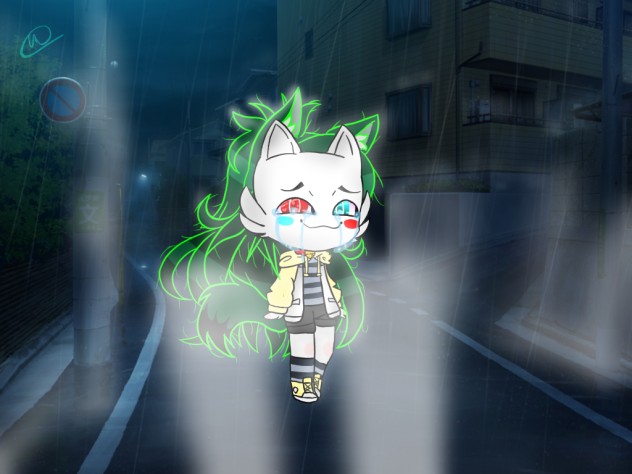 Glitch edit for Cool Kat