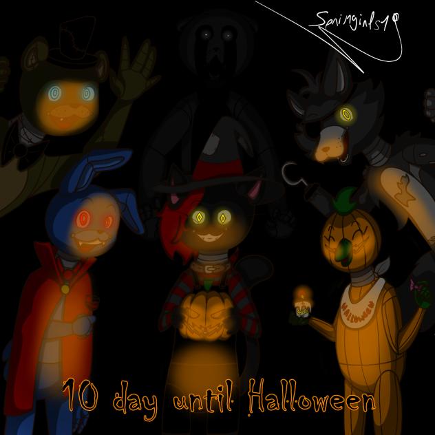 10 day until halloween