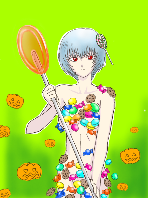 ……お菓子あげる。