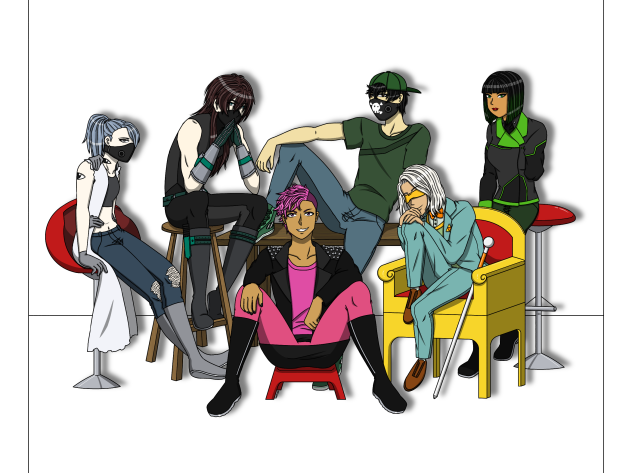 BNHA Villain OCs [Speedpaint]