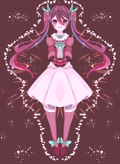 バレンタインイラスト[イラストメイキング]