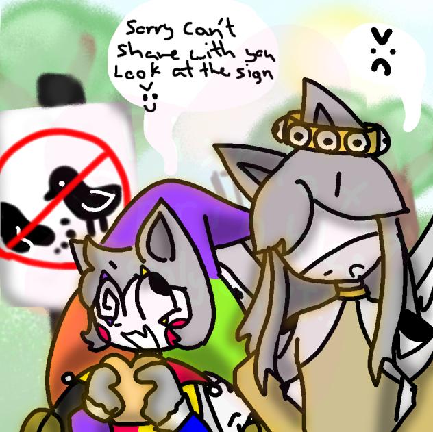 Do not feed the birds