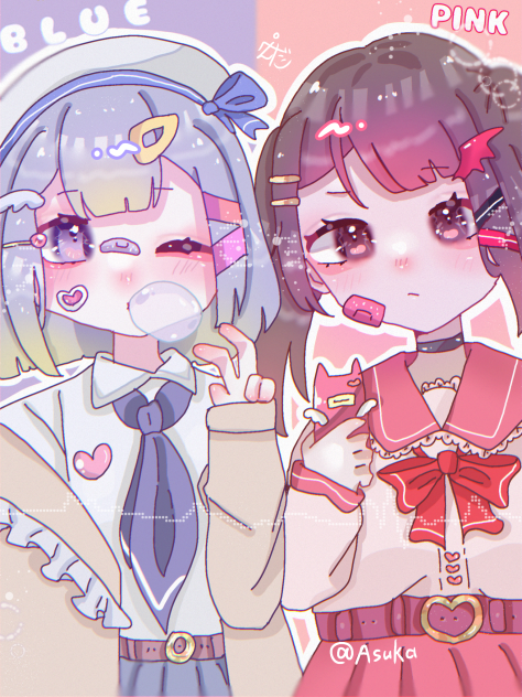 BLUE  &  PINK 💙💗
