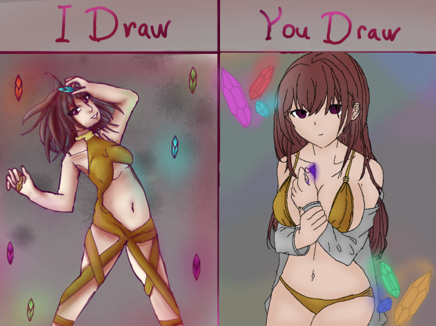 I draw you draw with @Emily Dahl