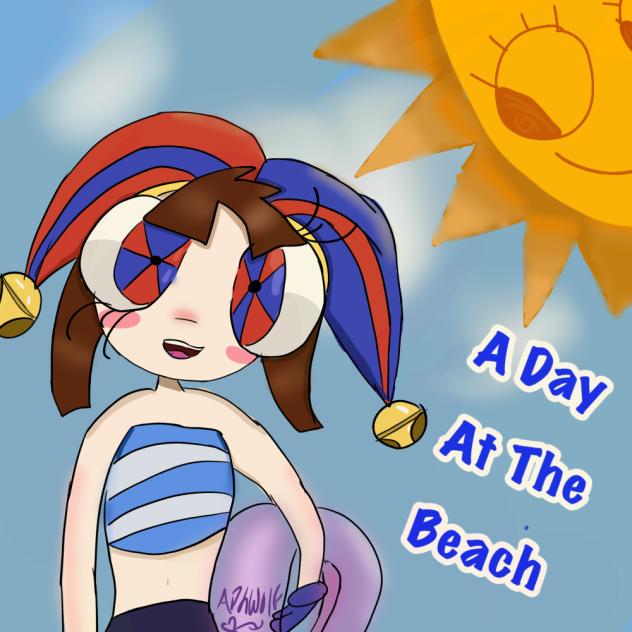 Pomni- A Day At at The Beach (TADC)