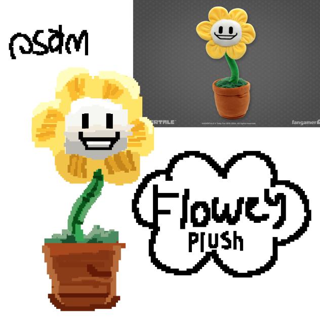 Flowey Dancing Plush