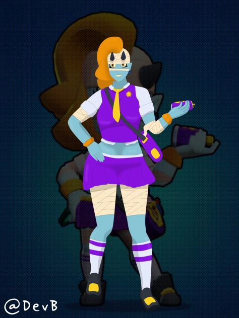 Mean Girl EMZ - Brawl Stars