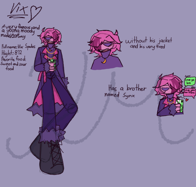 Purple and pink grumpy cottoncandy