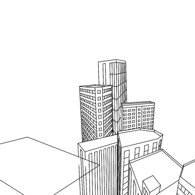 a jungle of concrete and glass