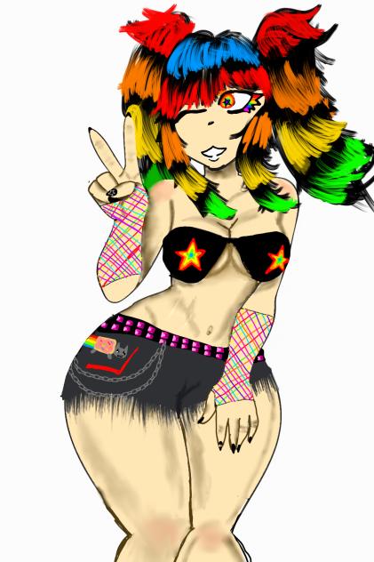 Rave girl!