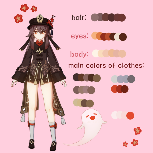 Hu Tao color
