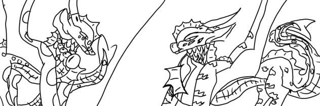 Tsunami and shark