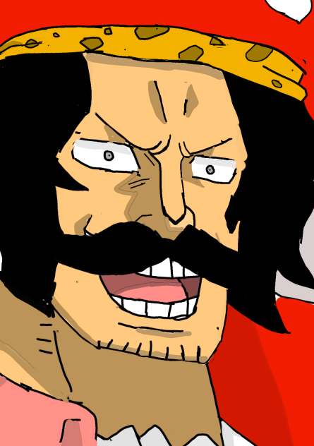 Drawing Gol D Roger (One Piece)